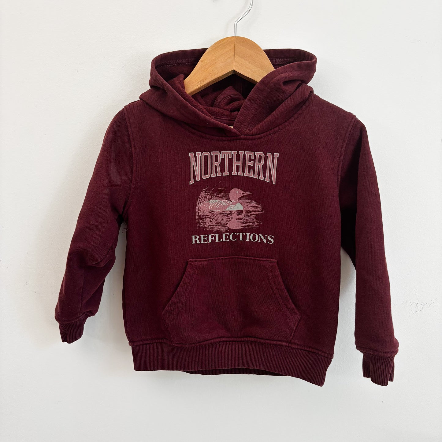 Burgundy Hoodie (18-24M)