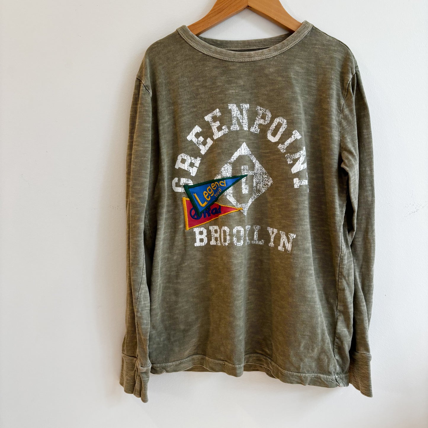 Green Long Sleeve Shirt (8-9Y)