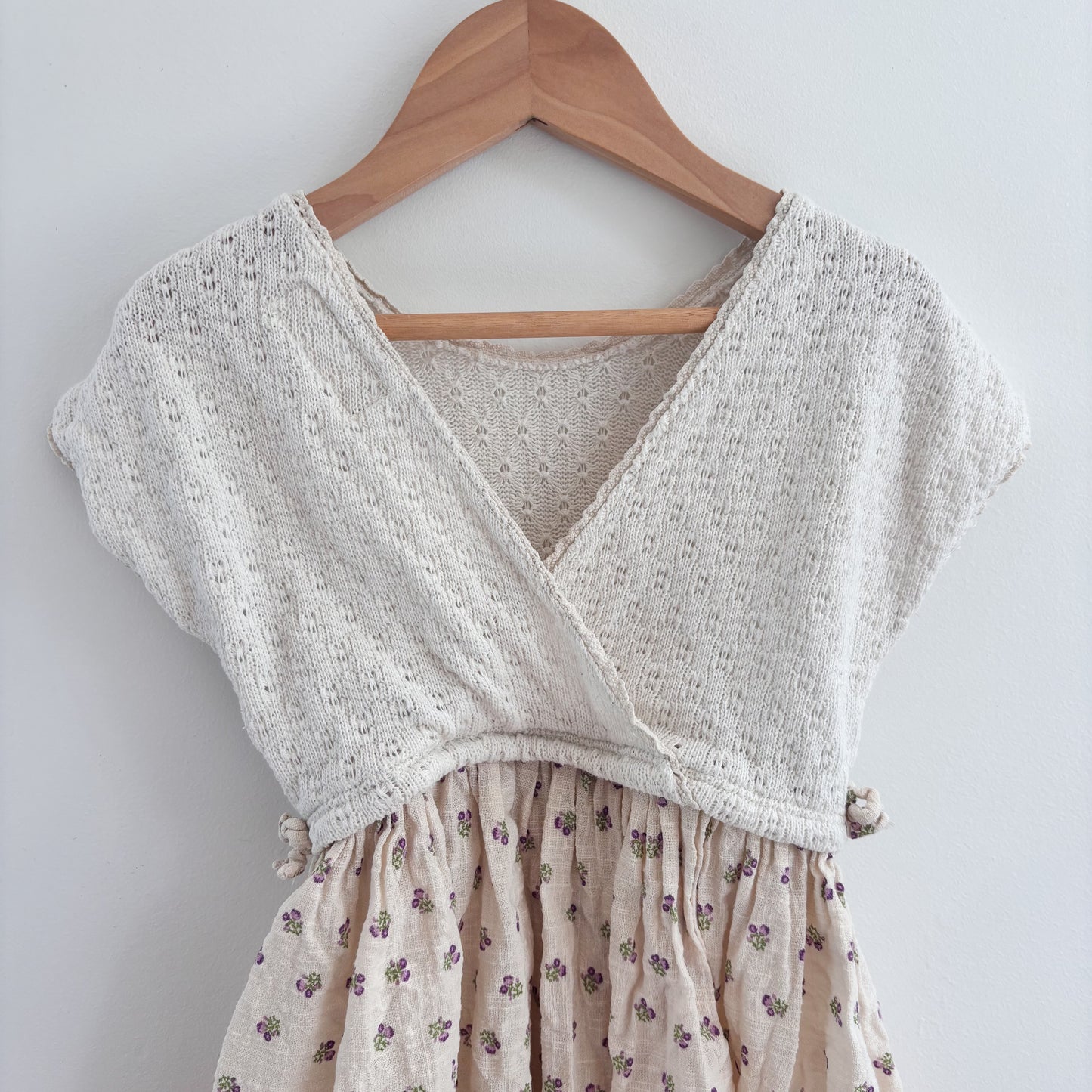 Knit Floral Dress (4Y)