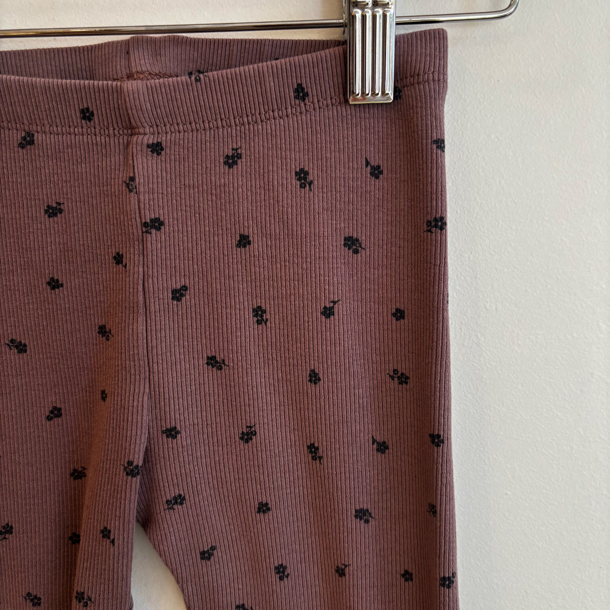 Purple Floral Leggings (18-24M)