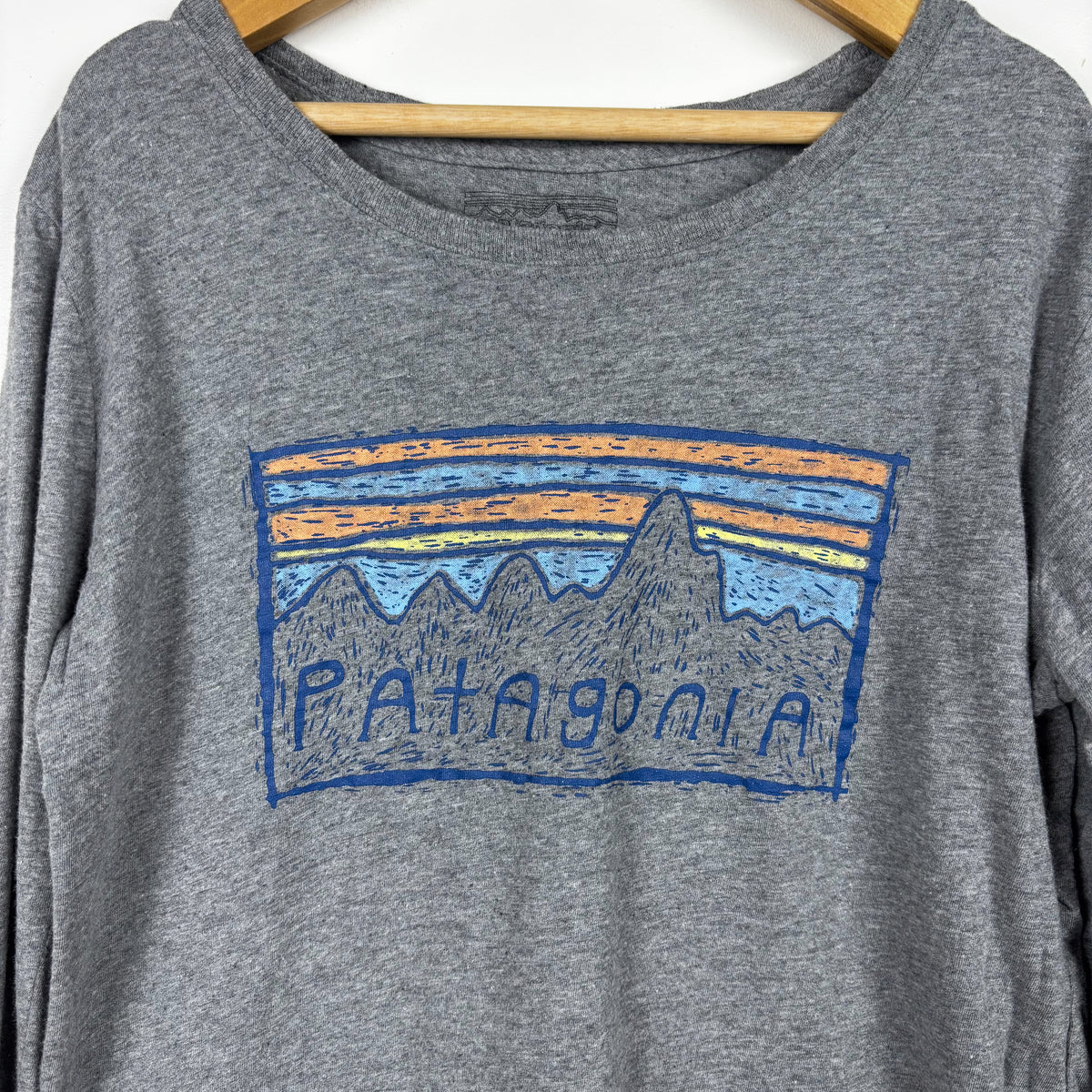 Grey Logo Long Sleeve Shirt (10Y)