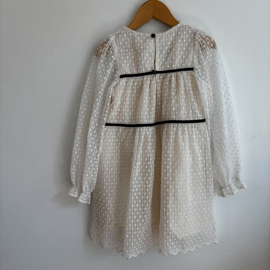 White Lacey Dress (5Y)