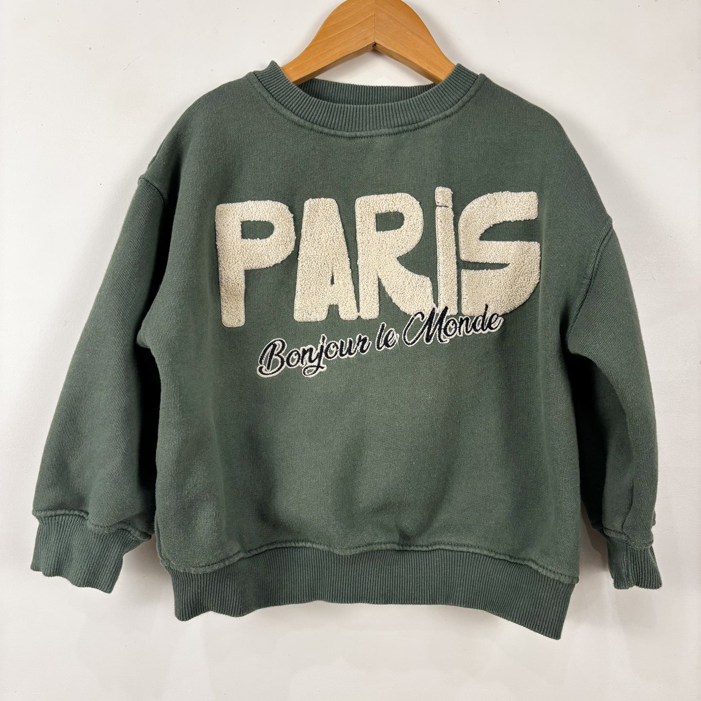 Green Paris Sweatshirt (5Y)