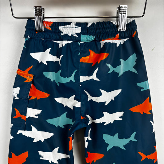 Shark Print Rain Pants (2Y)