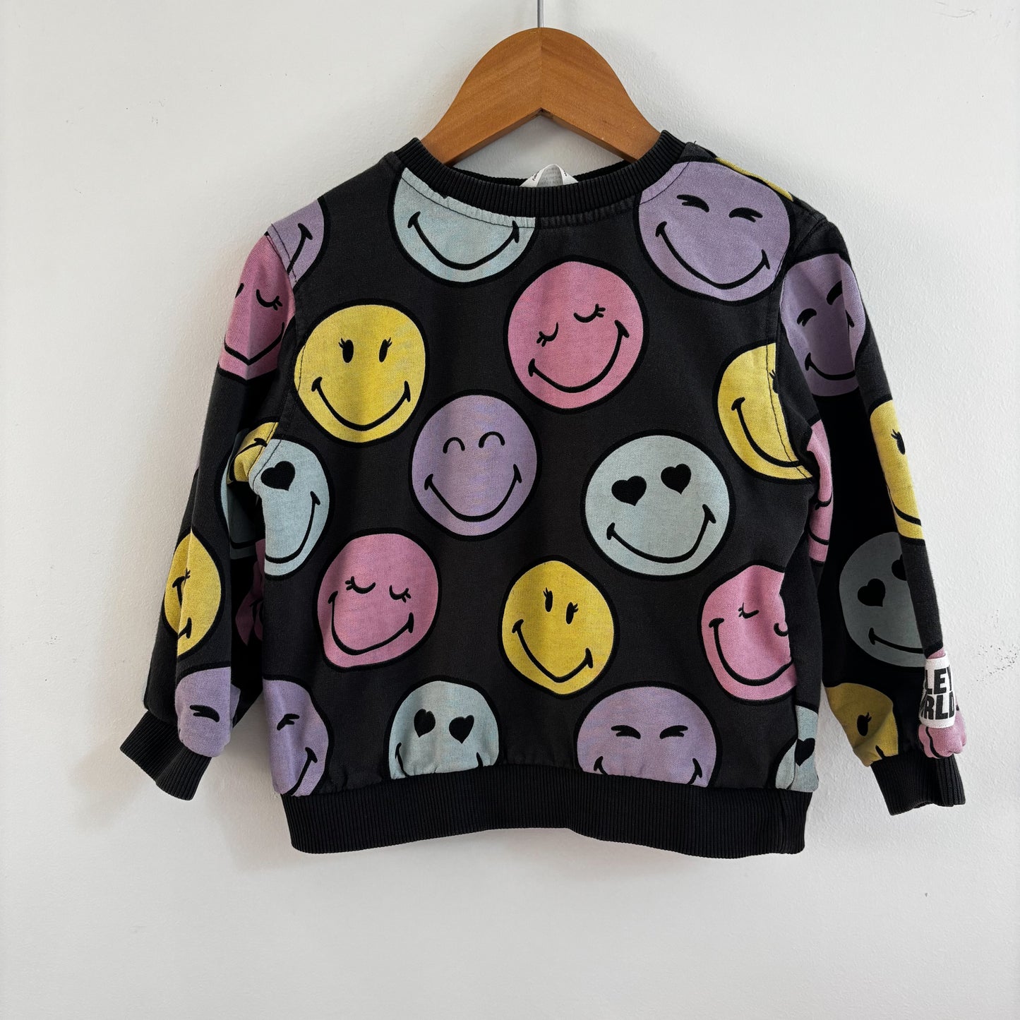 Smiley Graphic Sweatshirt (4Y)