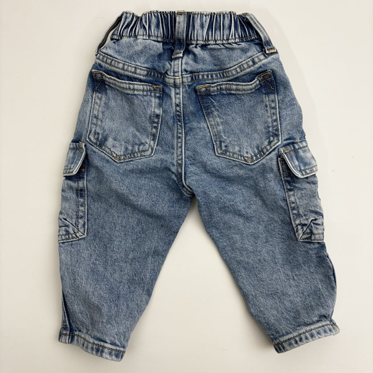 Relaxed Cargo Jeans (12-18M)