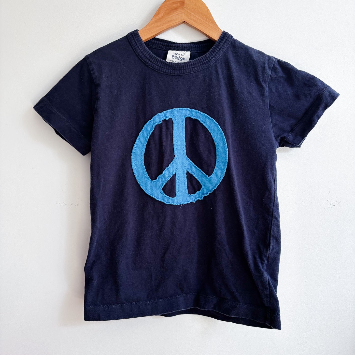 Peace Sign Applique Tee (5-6Y)