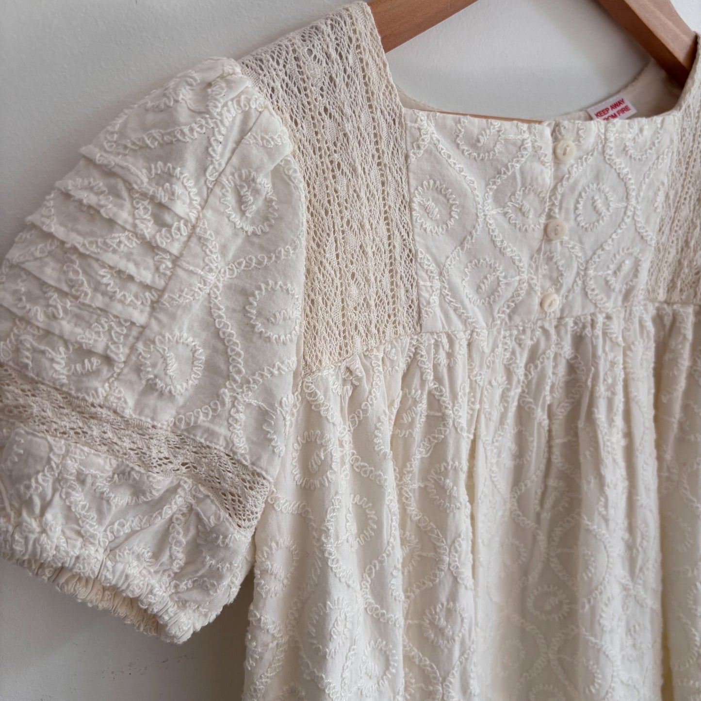 White Detailed Dress (4Y)