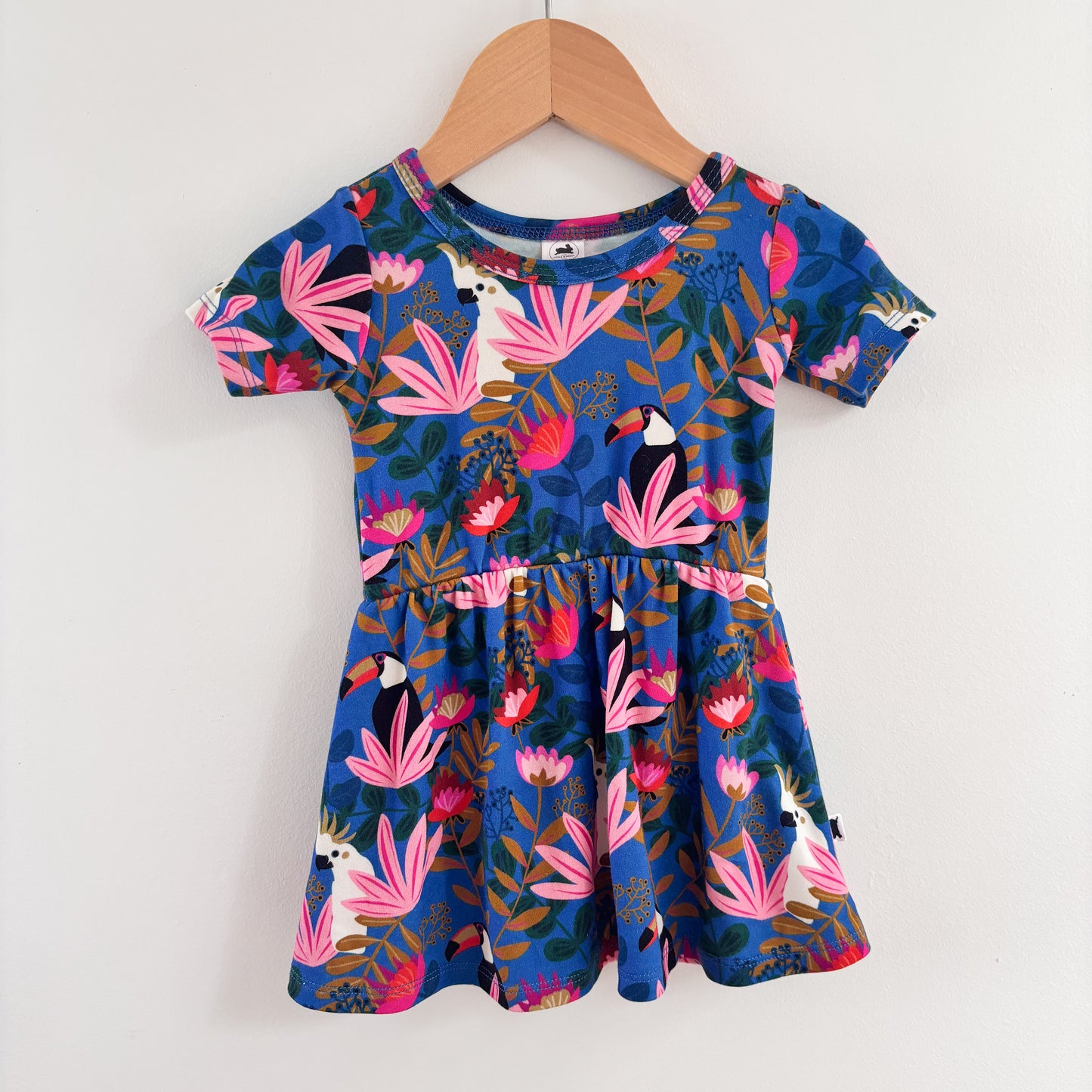 Tropical Bamboo Dress (0-6M)