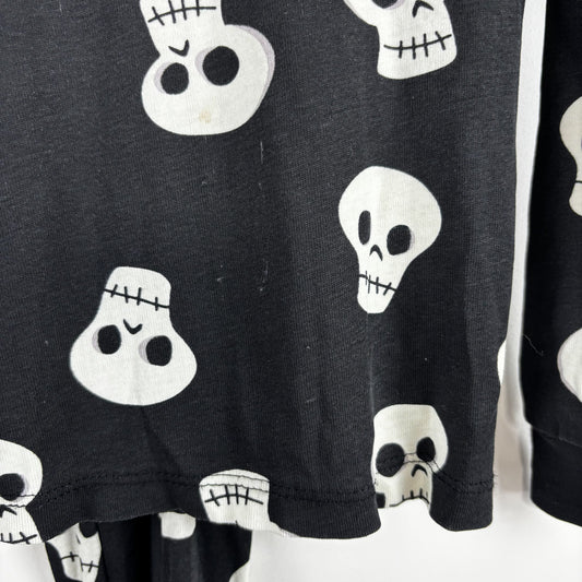 Skull Pattern Pajamas (5Y)