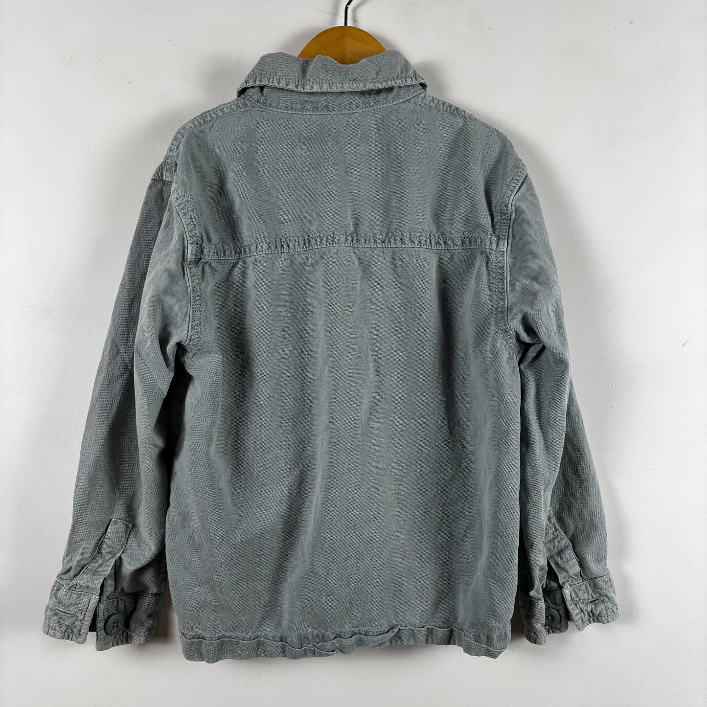 Linen Blend Button-Up (7Y)