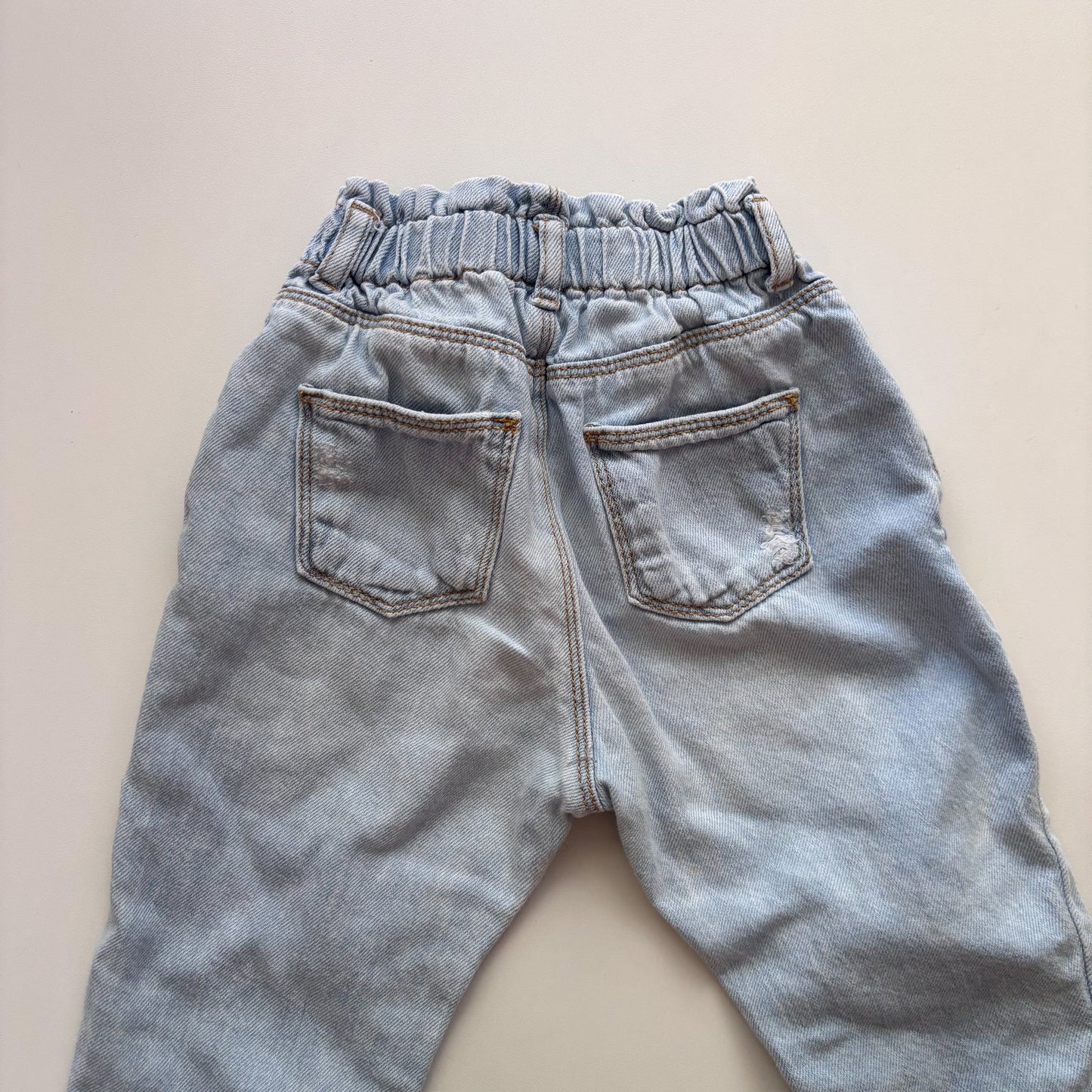 Lightweight Paperbag Waist Jeans (18-24M)