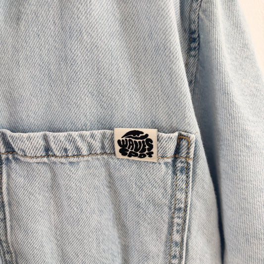 Snap-Up Denim Shirt (9-10Y)