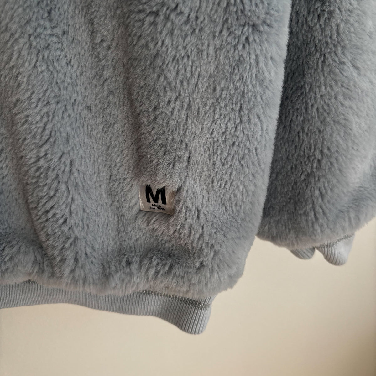 Light Blue Faux Fur Sweatshirt (4-5Y)
