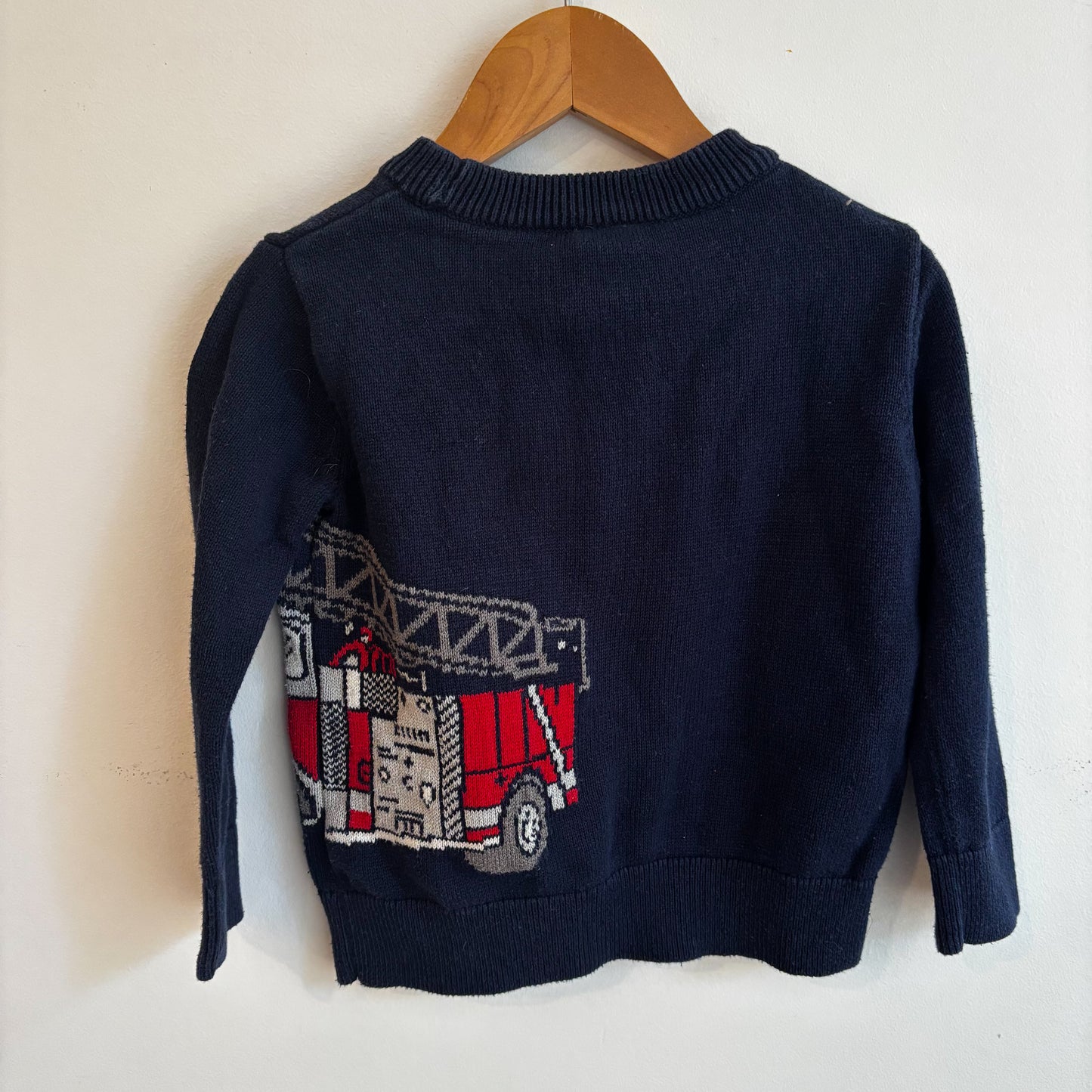 Firetruck Sweater (2Y)