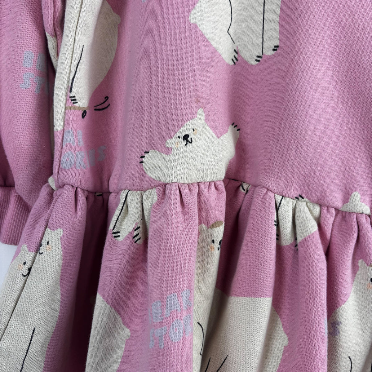 Pink Polar Bear Dress (2-4Y)