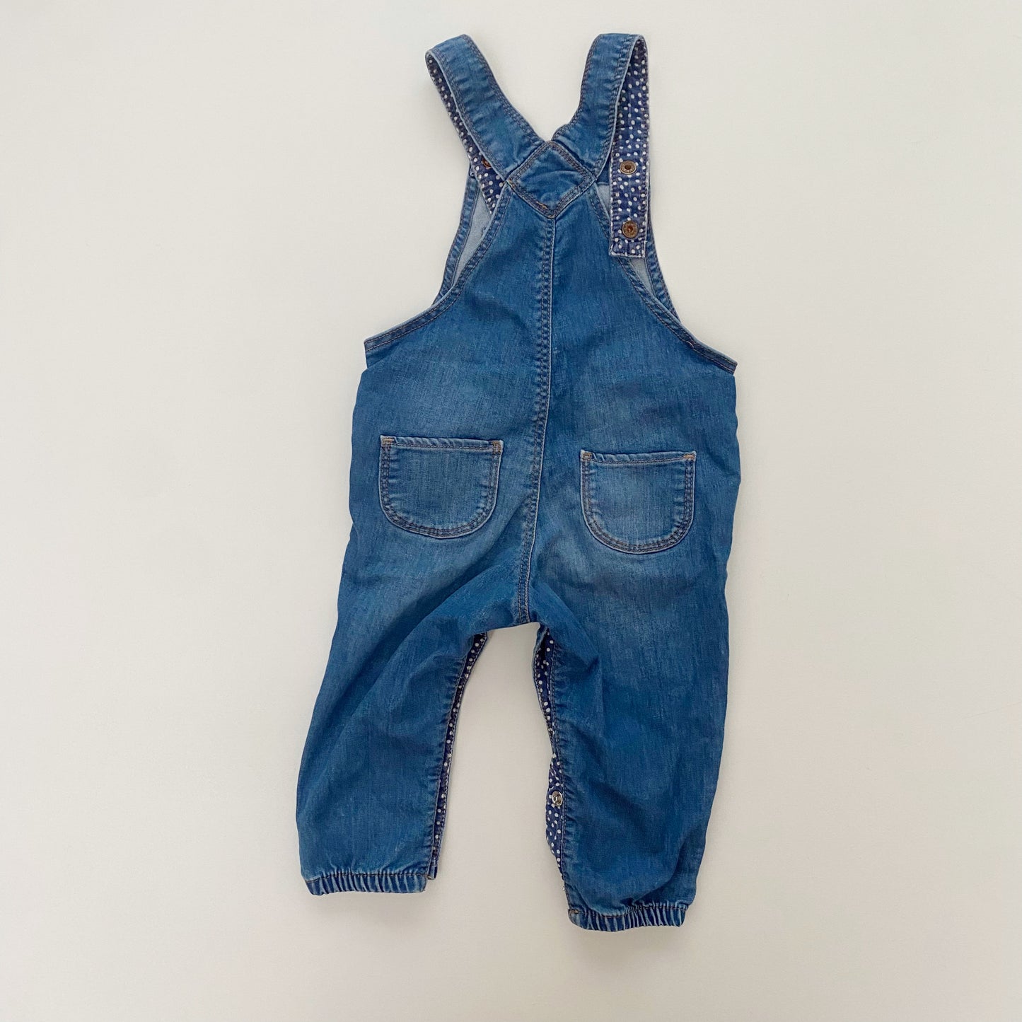 Heart Pocket Overalls (9-12M)