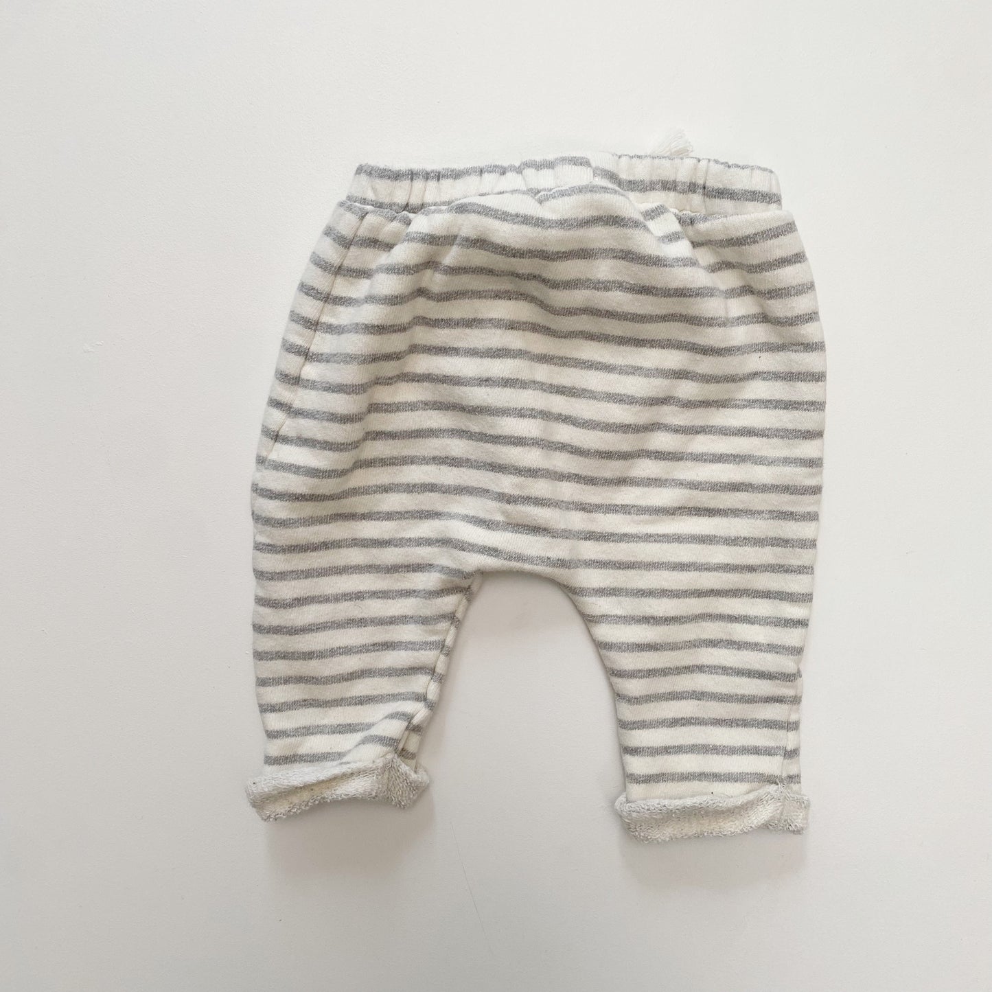 Grey Striped Joggers