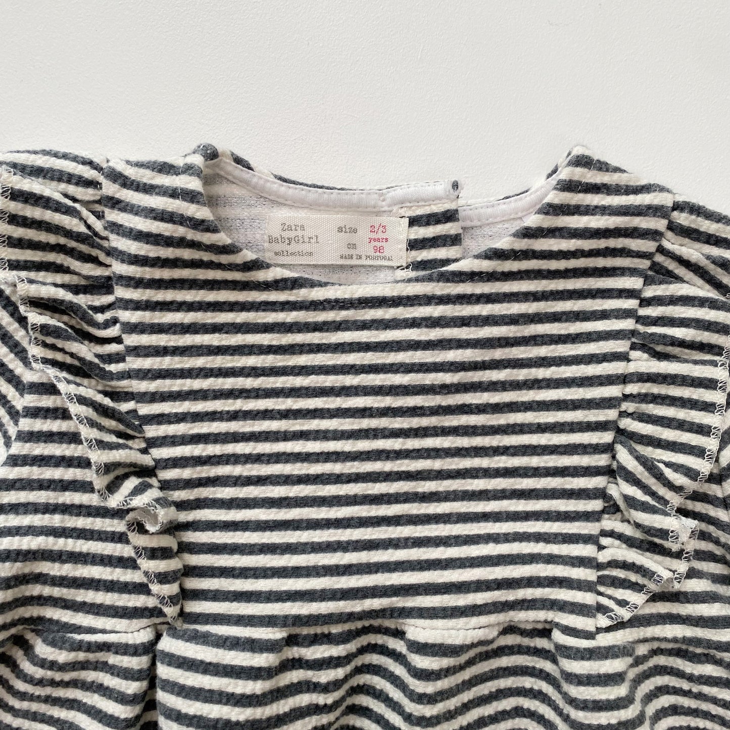 Blue & White Striped Dress