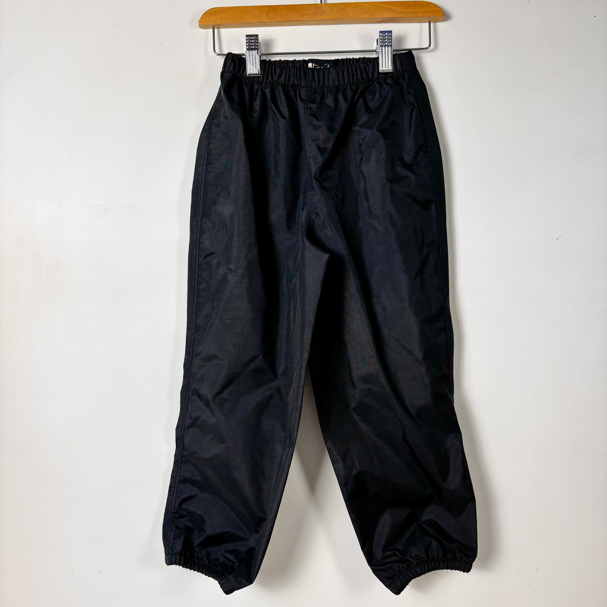 Plain Black Rain Pants (5Y)