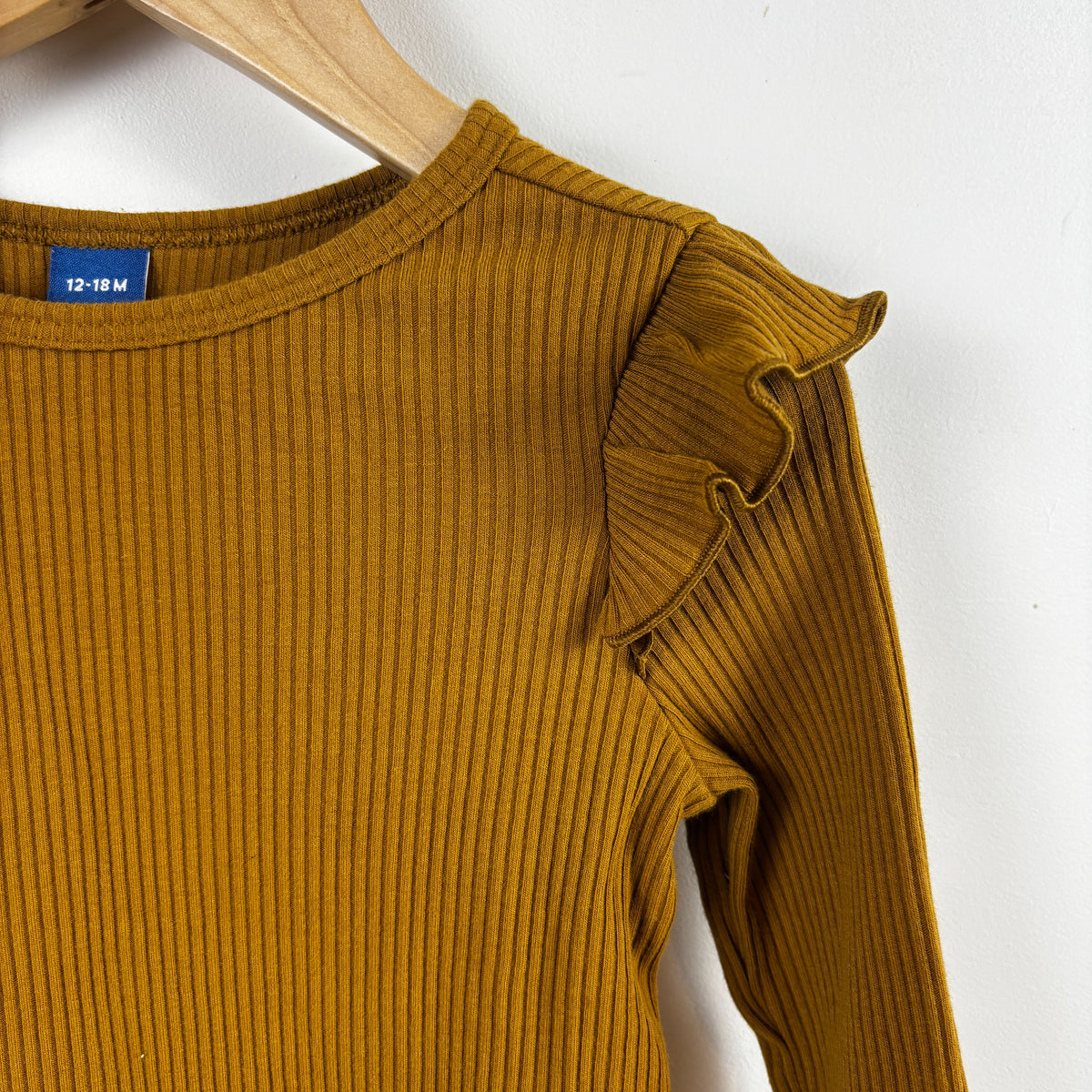Long Sleeve Ribbed Shirt (12-18 Months)