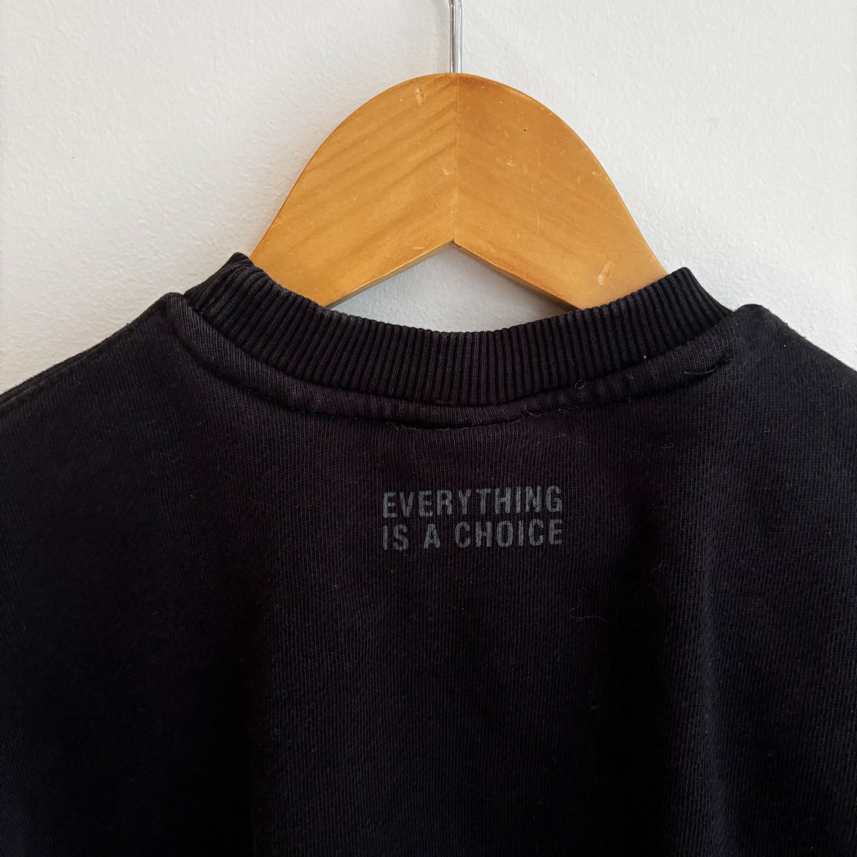Black Sweatshirt (12-18M)