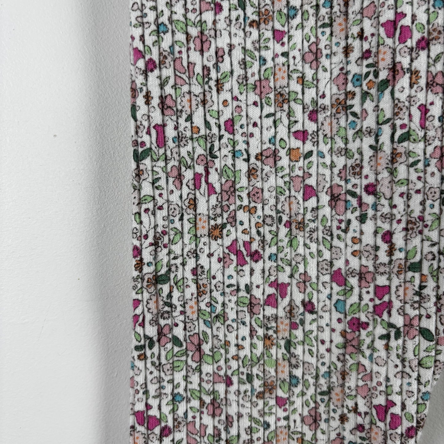 Floral Ribbed Leggings (5Y)