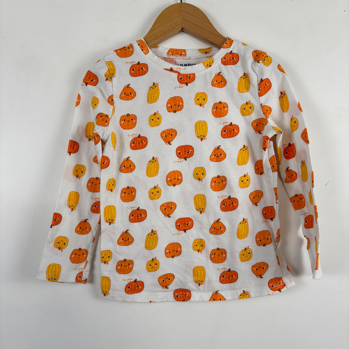 Pumpkin Print Shirt (4T)