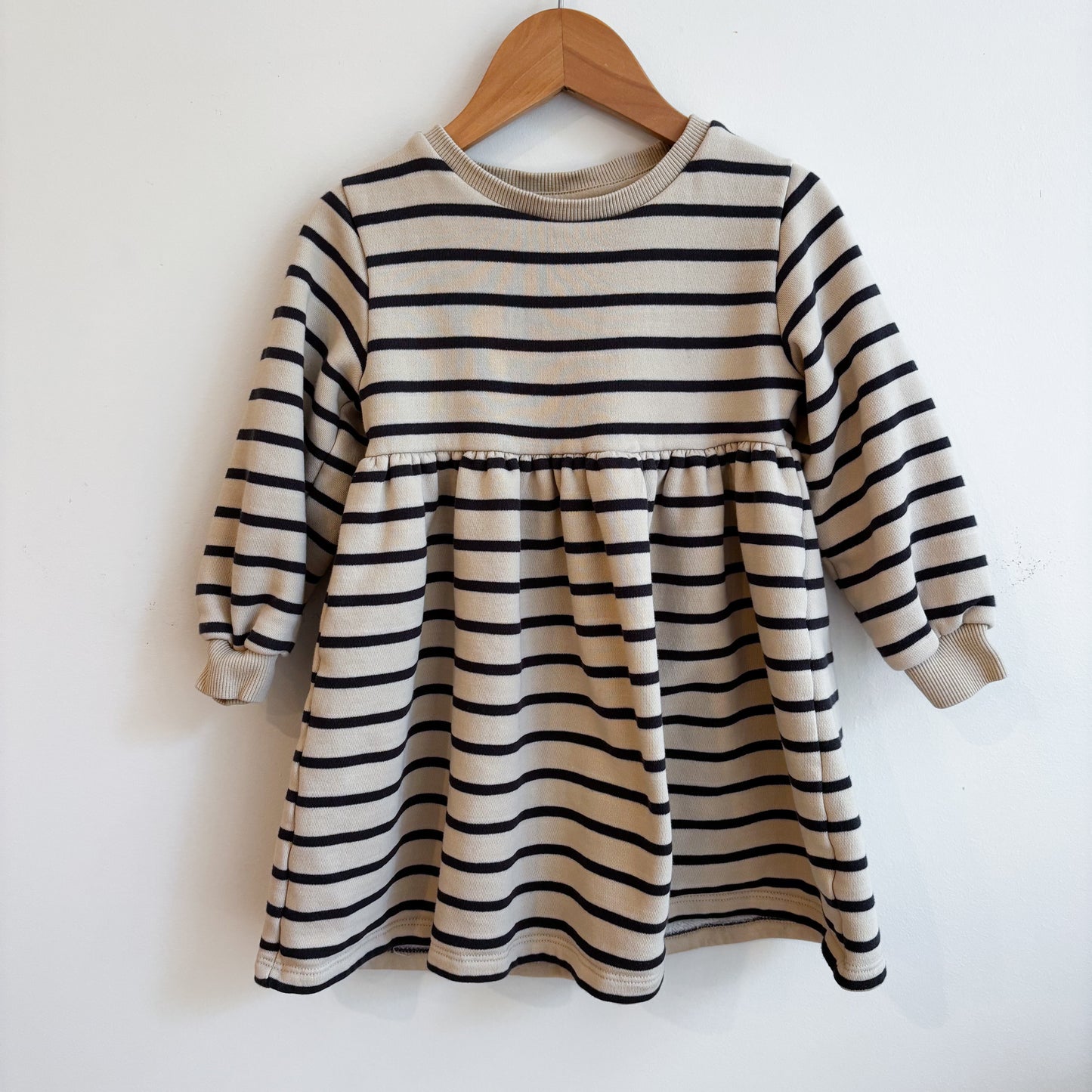 Striped Sweatshirt Dress (2-3Y)