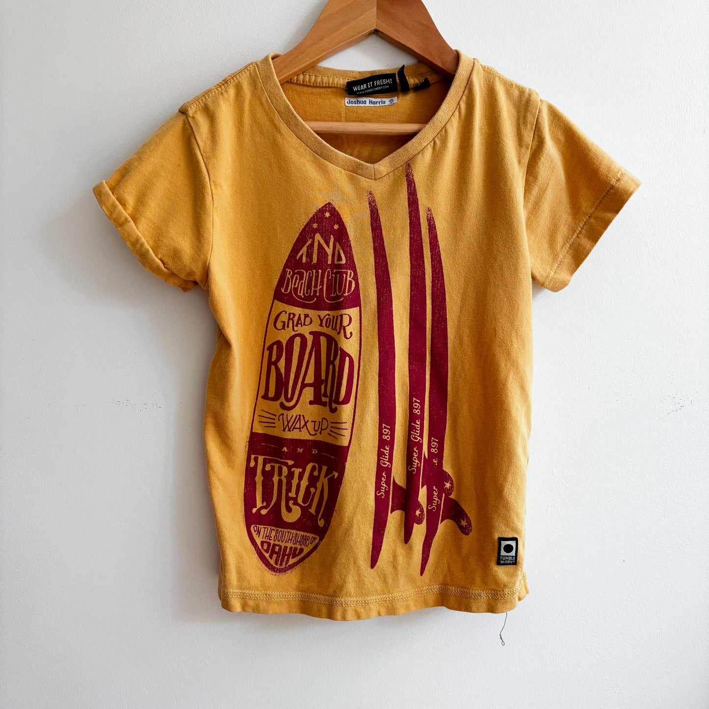 Yellow Surf Tee (5-6Y)