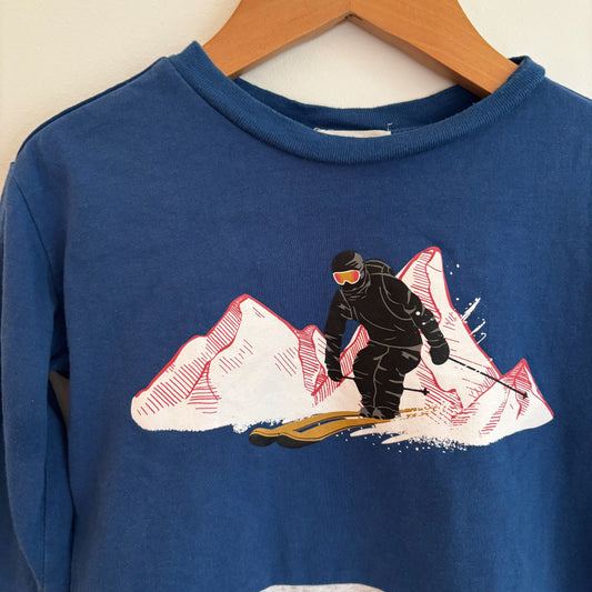 Ski Graphic Long Sleeve Shirt (3Y)