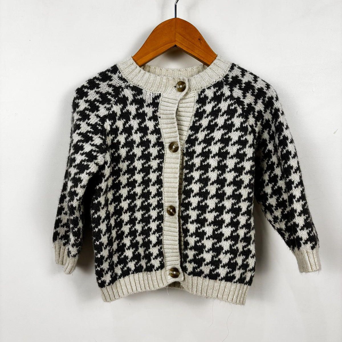 Grey & Cream Cardigan (18-24M)
