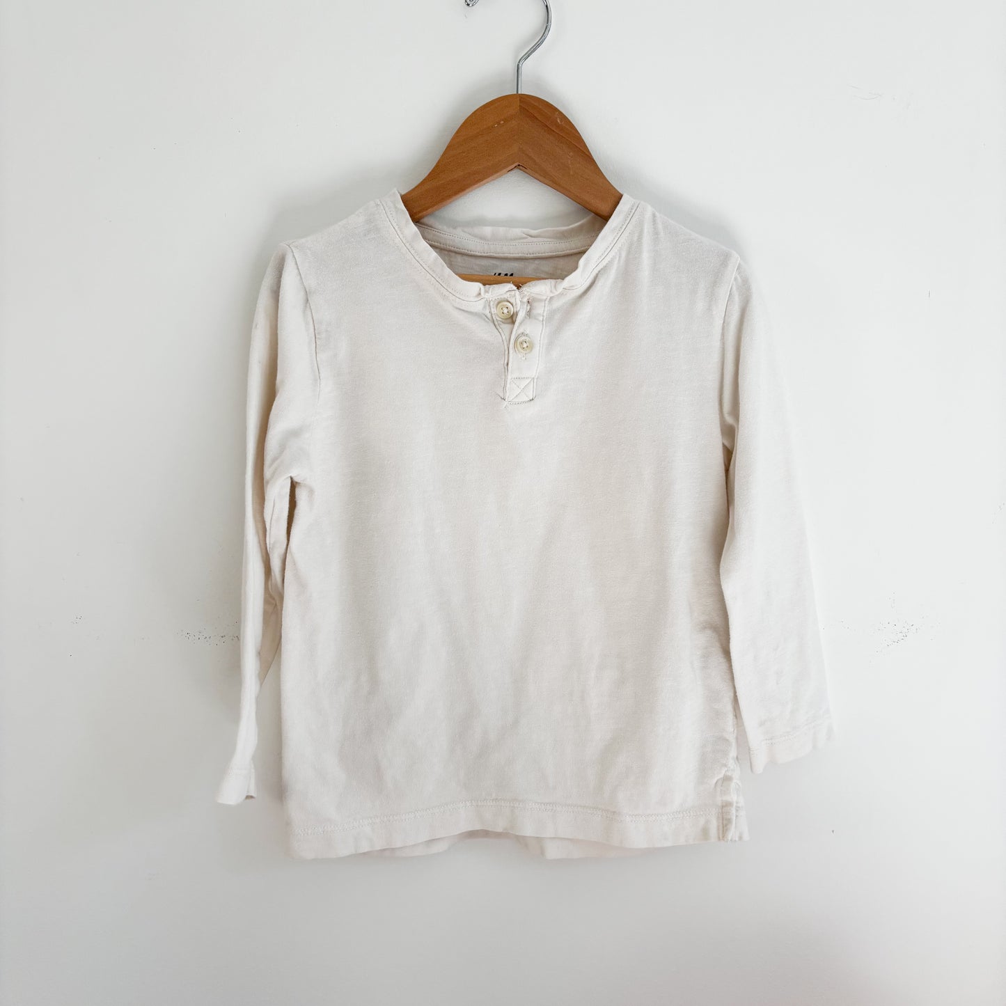 Off-White Long Sleeve Shirt (4-6Y)