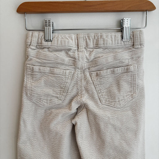 Cream Corduroy Wide Leg Pants (6-7Y)