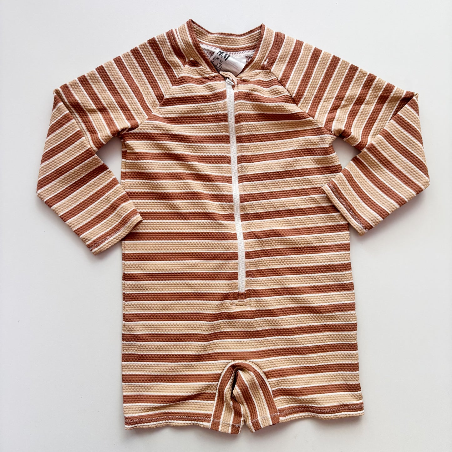 Brown & Tan Swim Suit (9-12M)