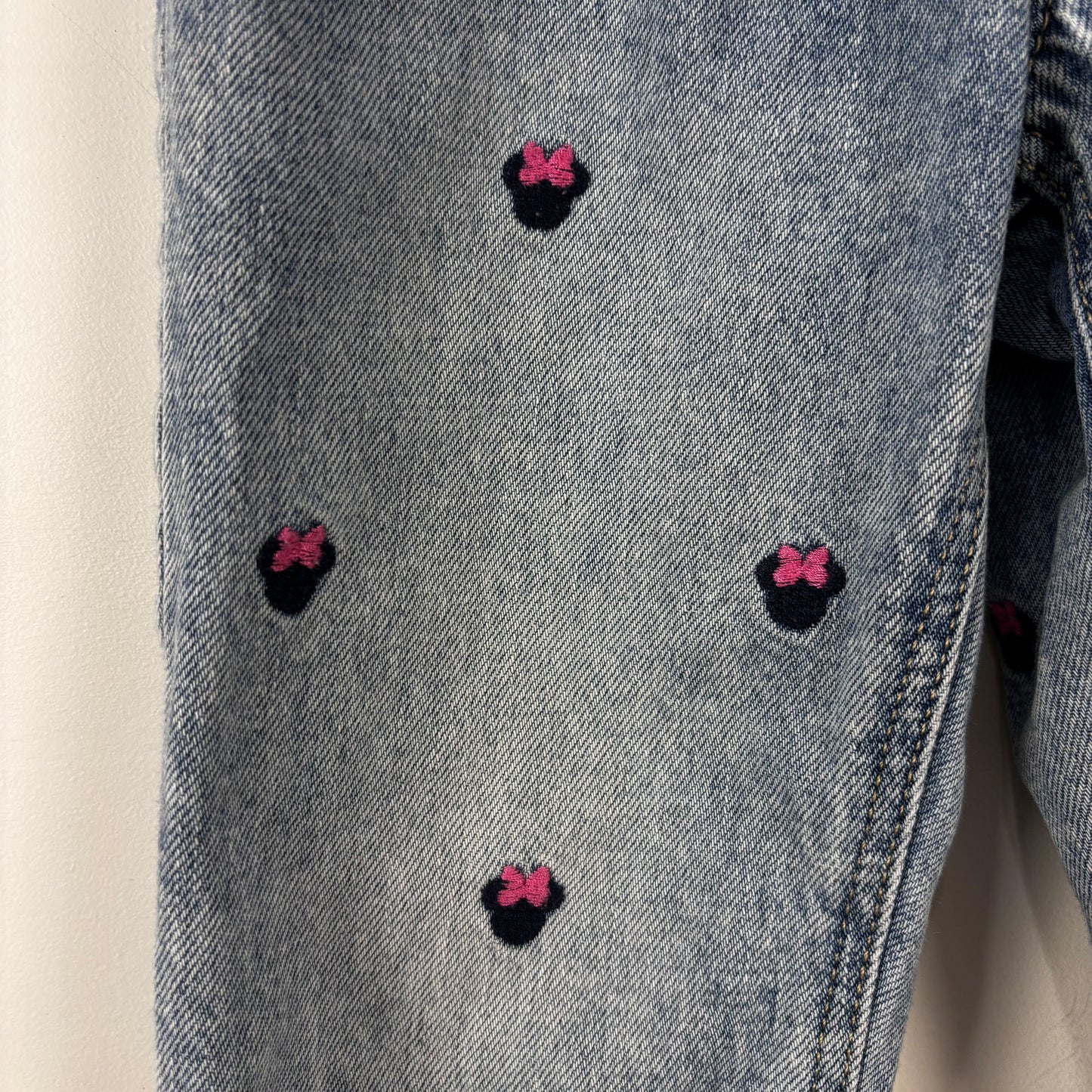 Paperbag Waist Mouse Character Jeans (4Y)
