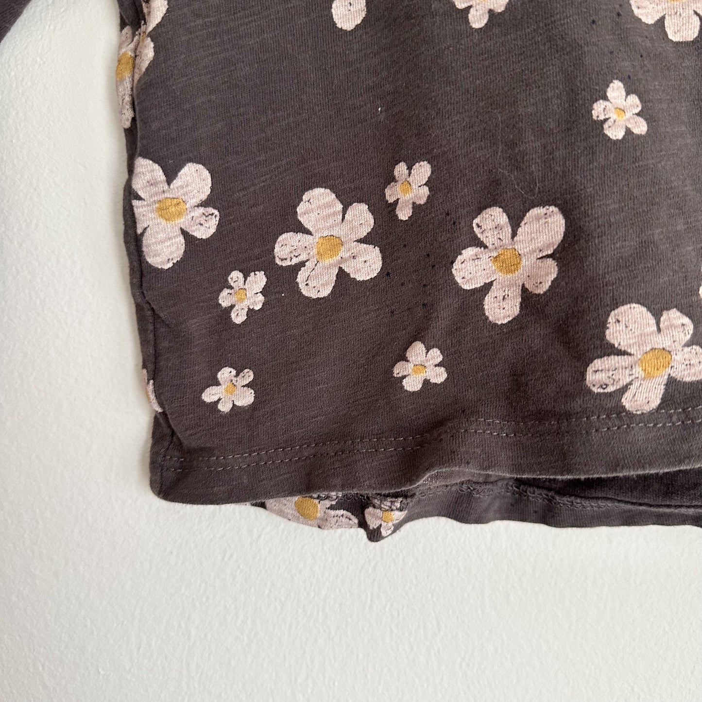 Grey Floral Shirt
