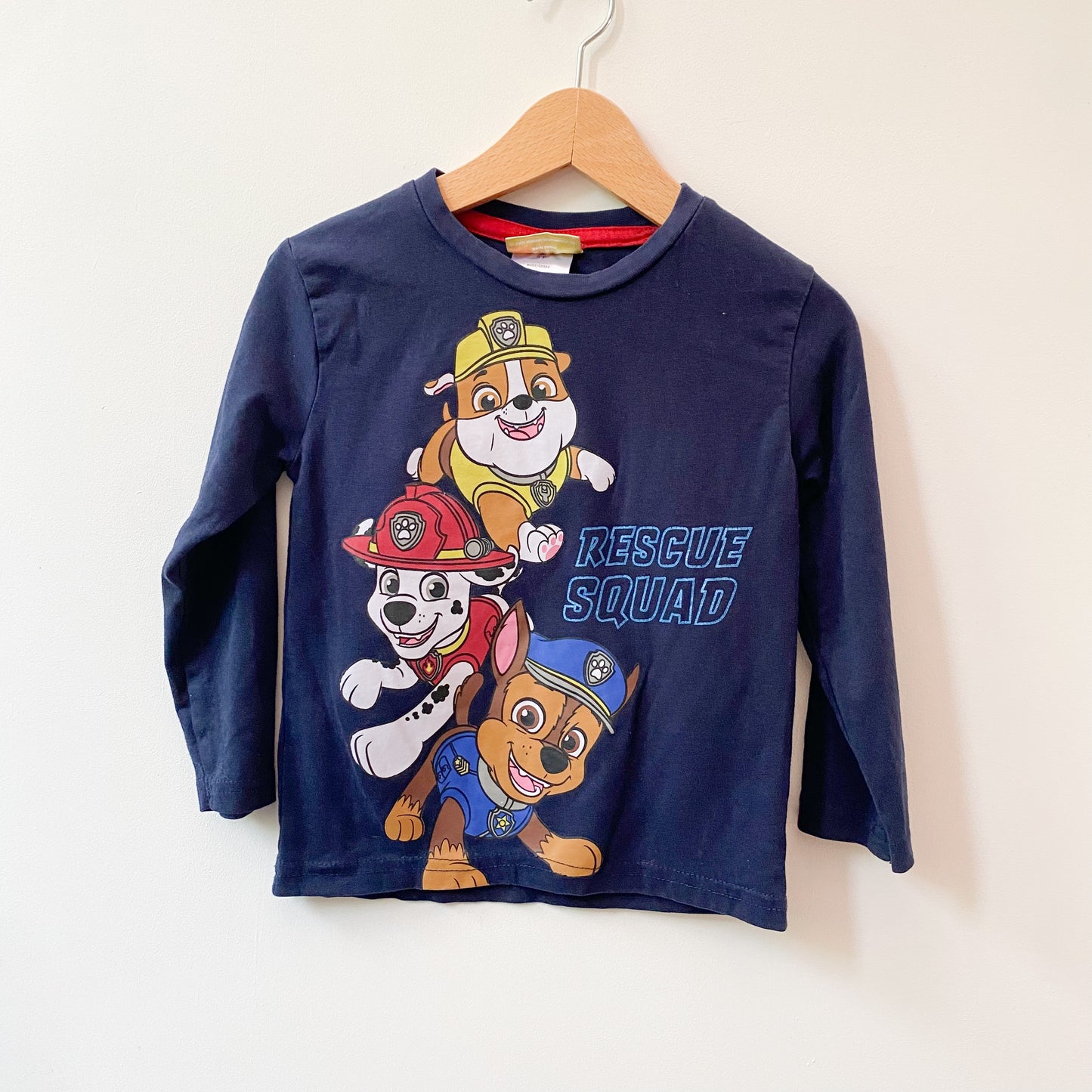 Navy Puppy Long Sleeve Shirt (3T)