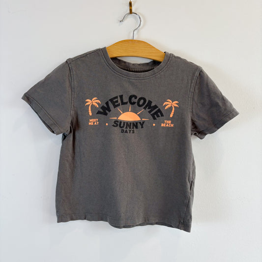 Grey Graphic Tee (2-3Y)