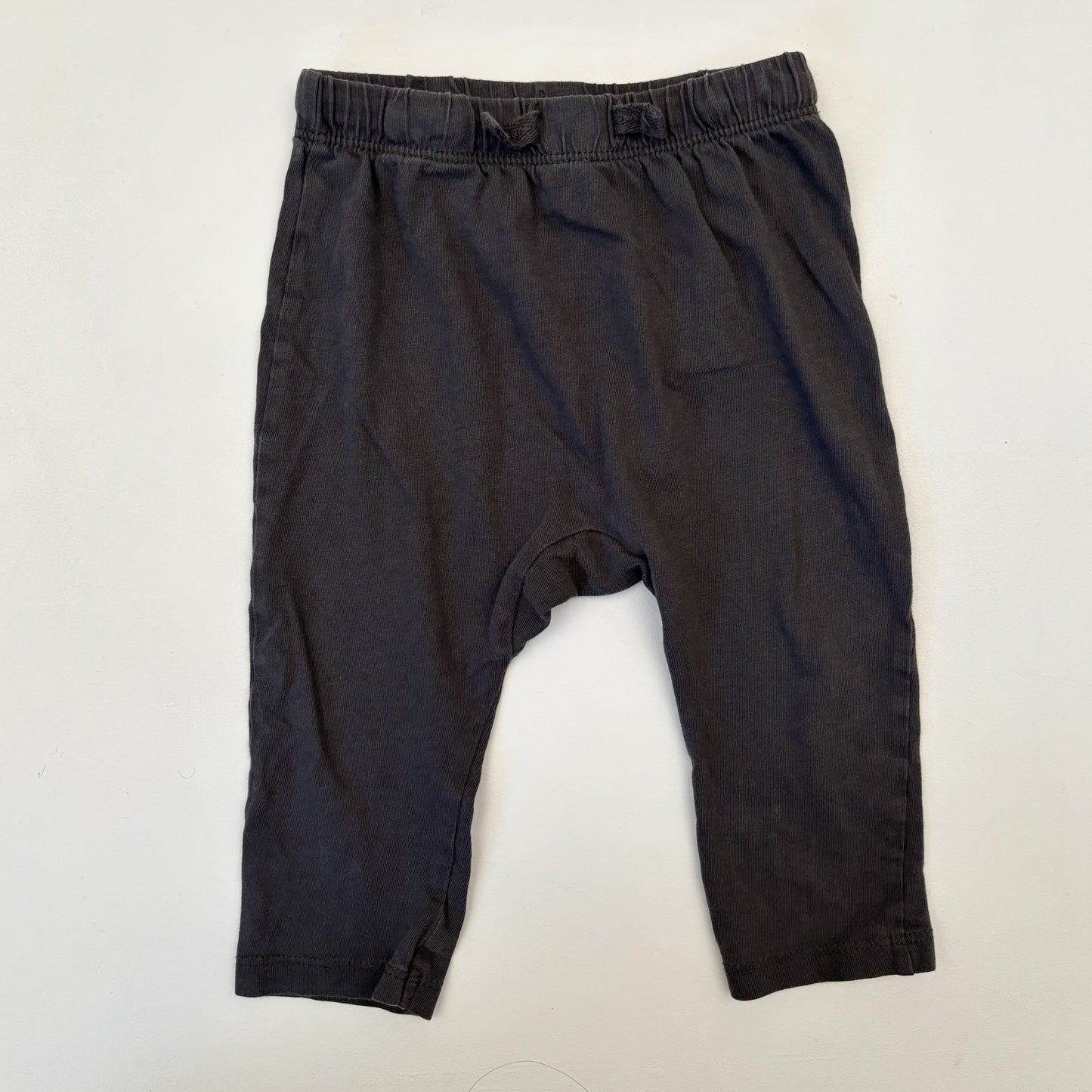 Grey Cotton Pants (9-12M)