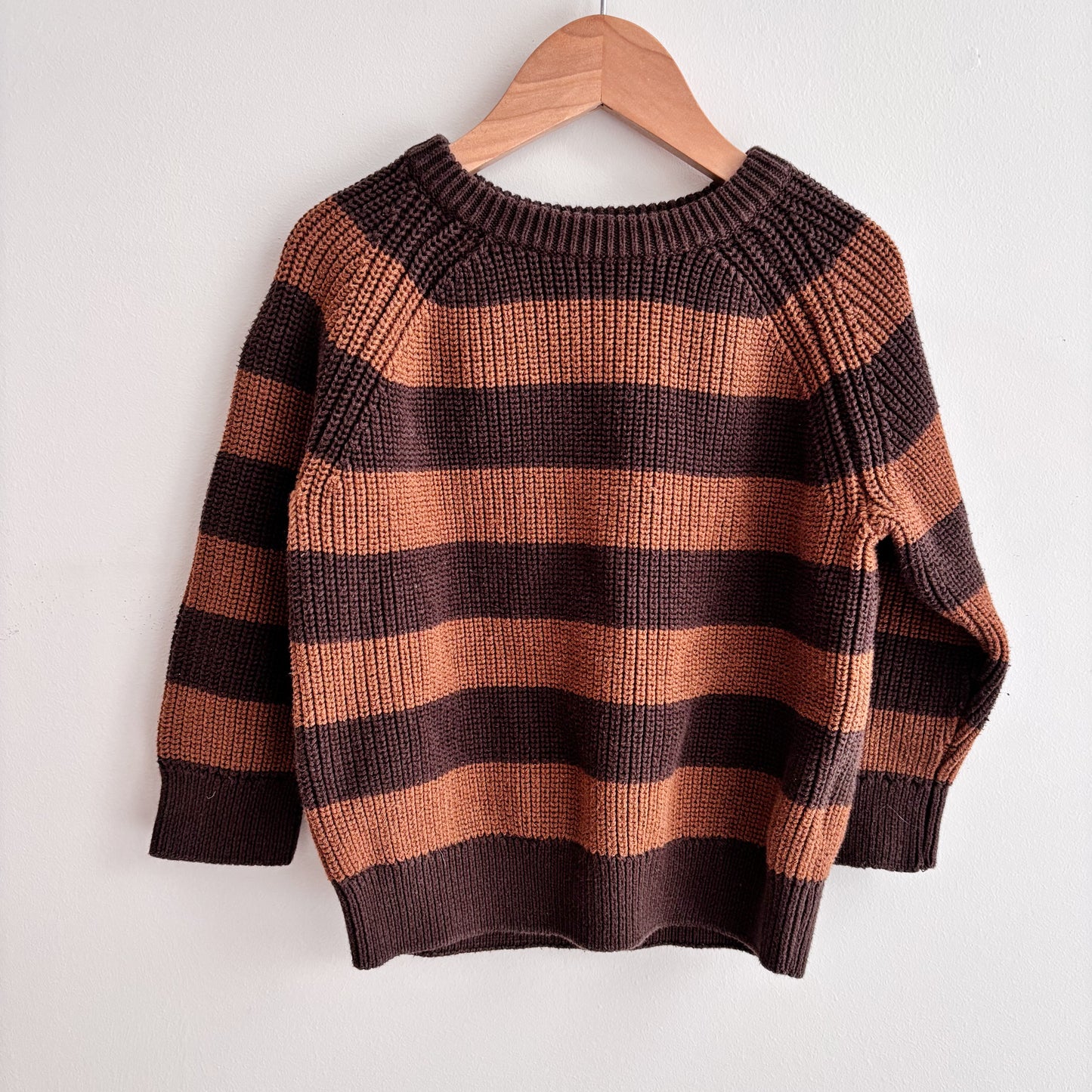 Brown Striped Sweater (2-4Y)