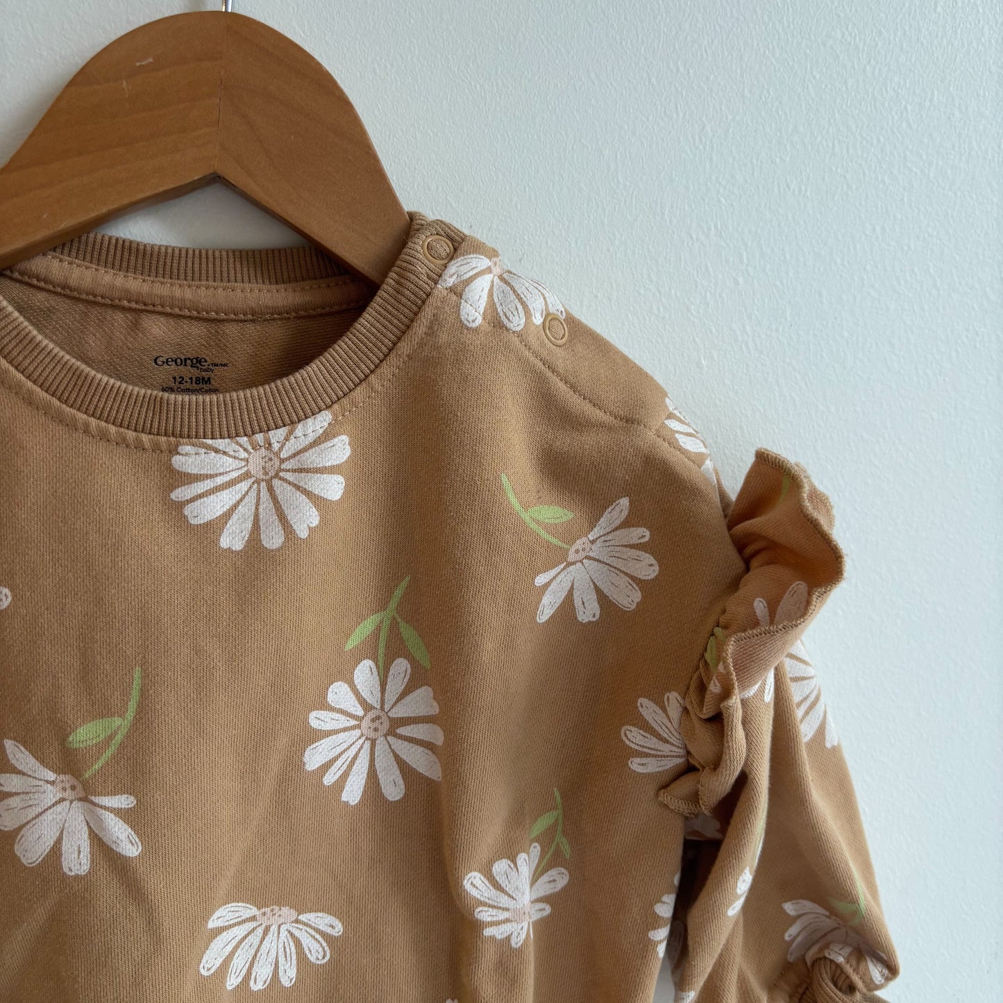 Daisy Sweatshirt (12-18M)