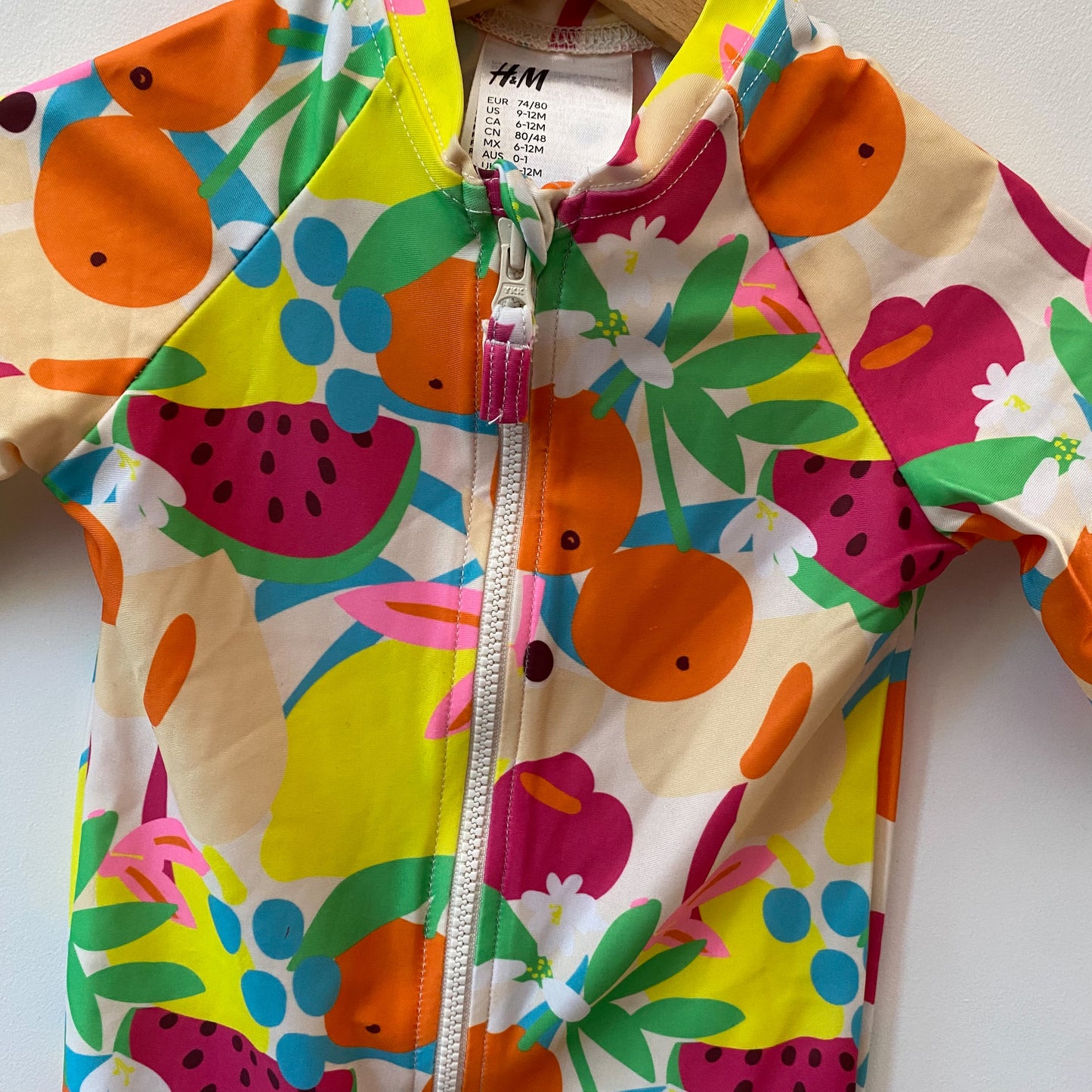 Fruit Print Swimsuit (9-12M)