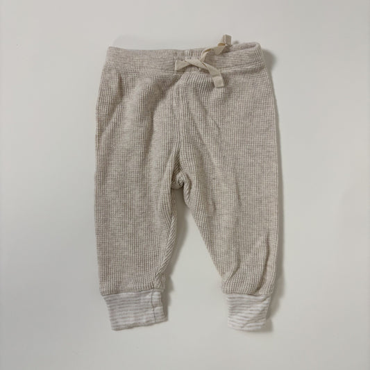 Cream Waffle Pants (6-12M)