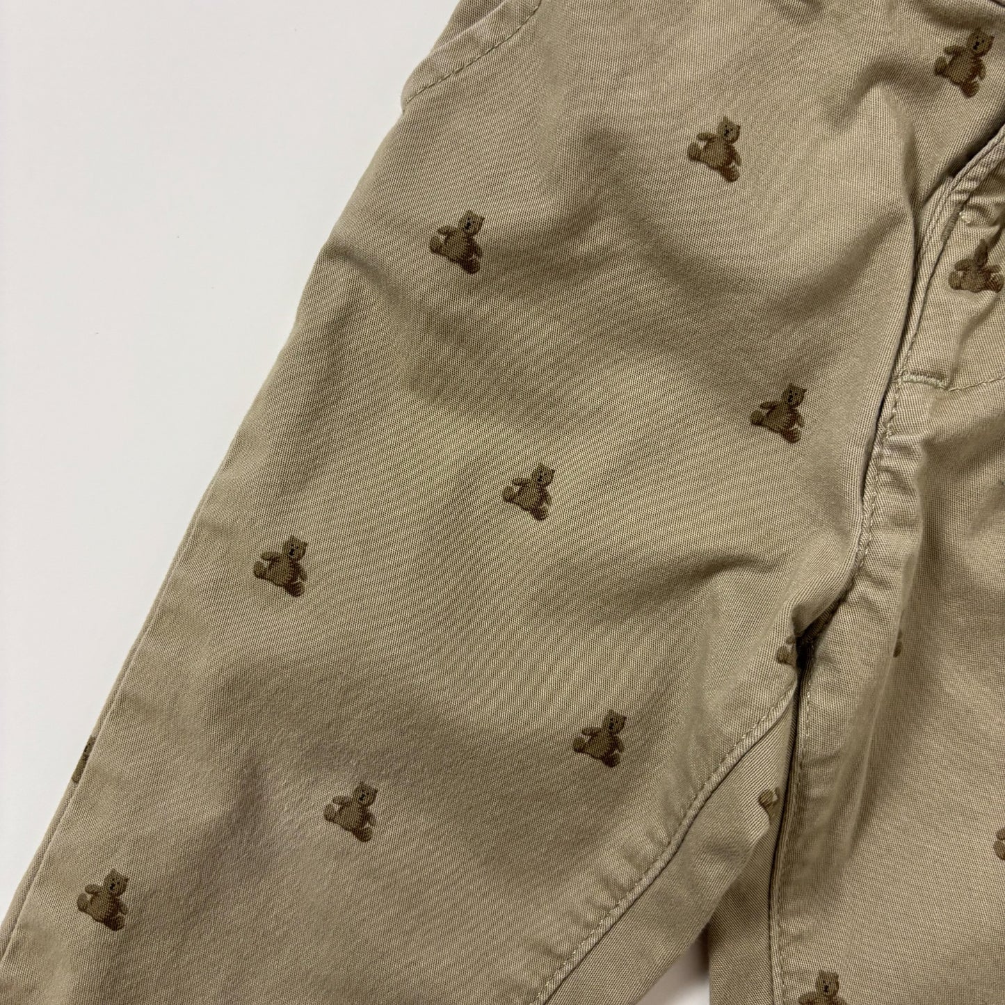 Bear Print Khakis (12-18M)