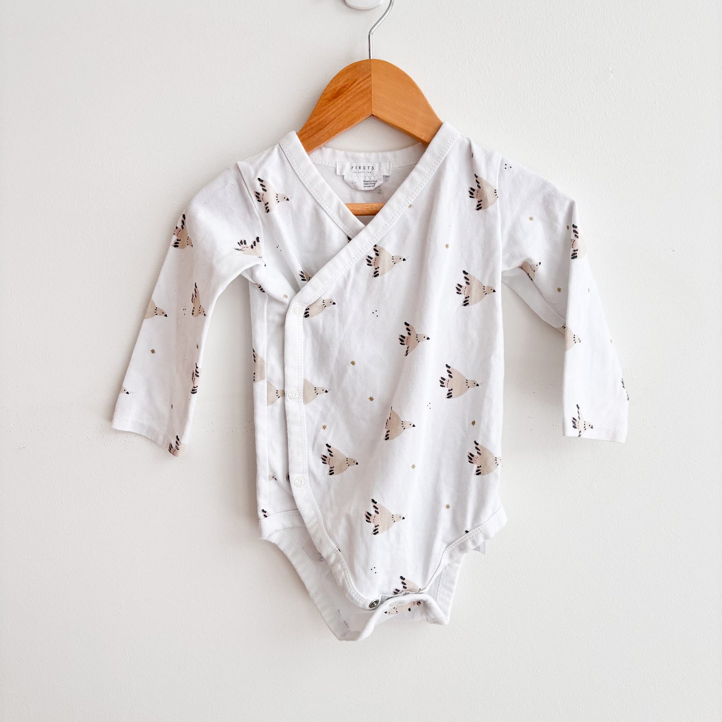 Bird Print Bodysuit (6-12M)