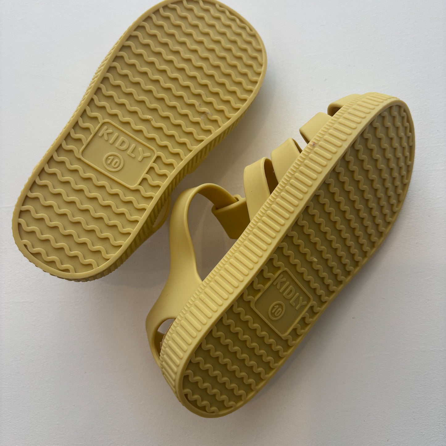 Pale Yellow Sandals (10C)