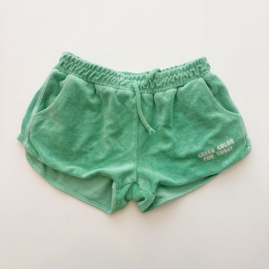 Green Terry Shorts (11-12Y)