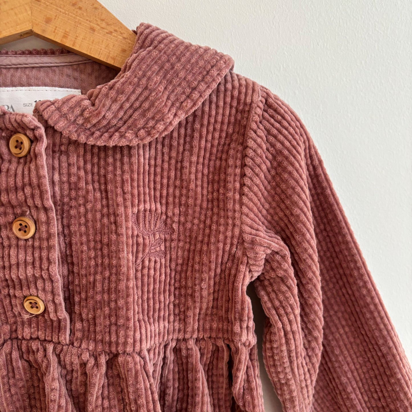 Collared Corduroy Dress (12-18M)
