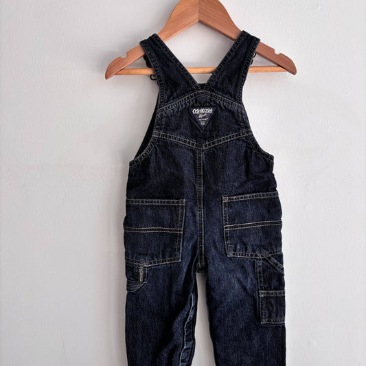 Flannel Lined Overalls (12M)